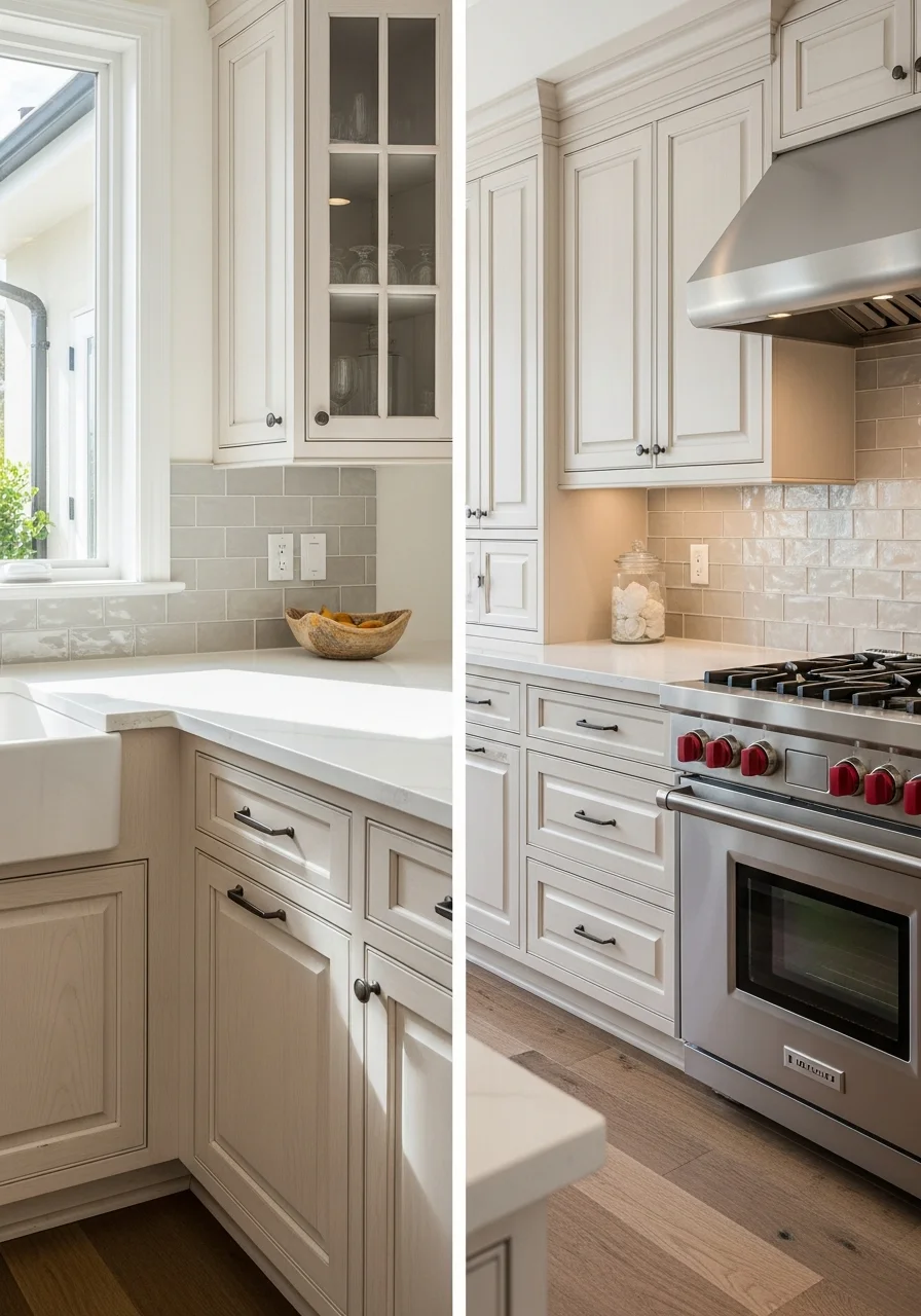 Luxury kitchen remodel with custom cabinetry and countertops in Carlsbad home