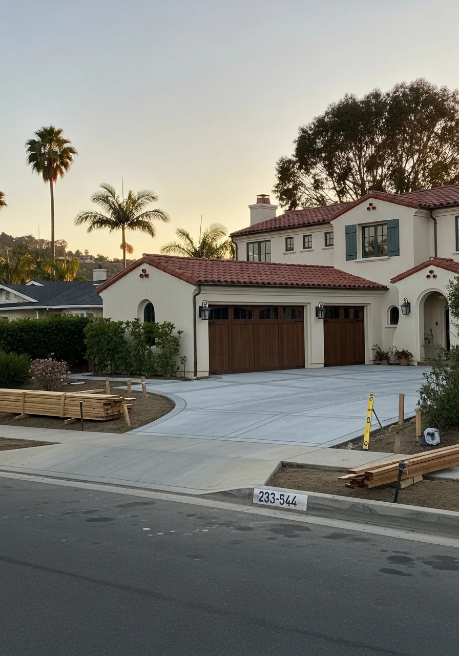 Encinitas beach community featuring residential architecture and coastal landscape